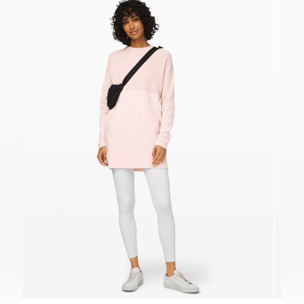 Lululemon Restful Intention Sweater
Pink Bliss / Heathered Pink Bliss